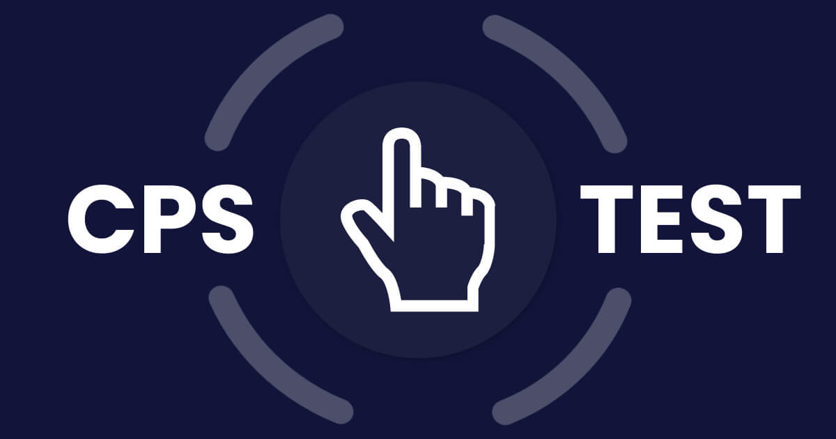 CPS Test Testa La Tua Velocit Di Clic